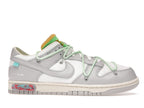 Nike Dunk Low Off White Lot 7 - Sail/Neutral Grey-Vapor Green - DM1602-108 - 02