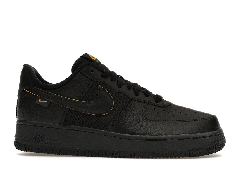 Nike Air Force 1 Low '07 Ballistic Mesh Black University Gold, vista a 360 gradi 2 di 36