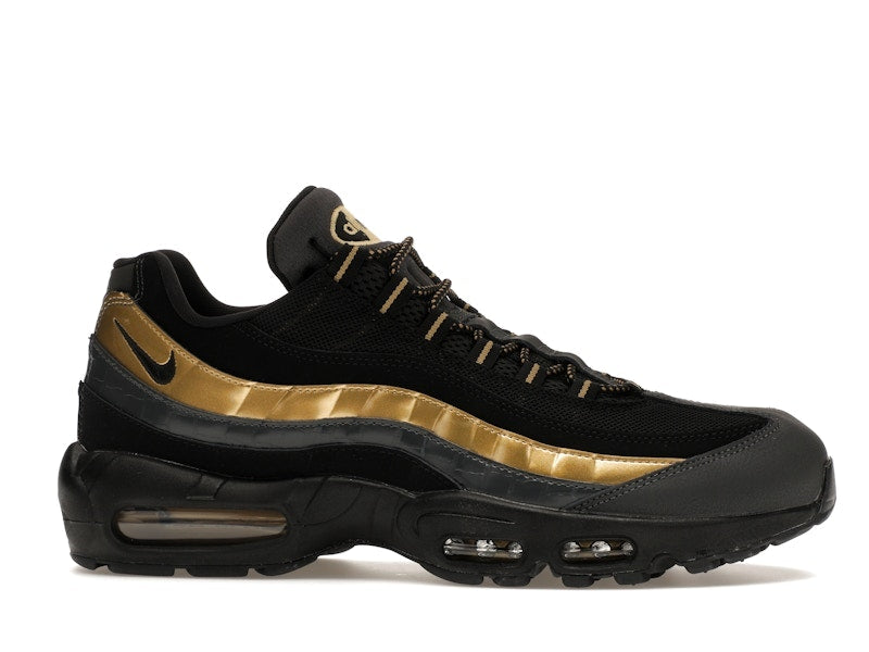 Nike Air Max 95 Black Metallic Gold - Black/Black-Metallic Gold-Anthracite - 538416-007 - 02