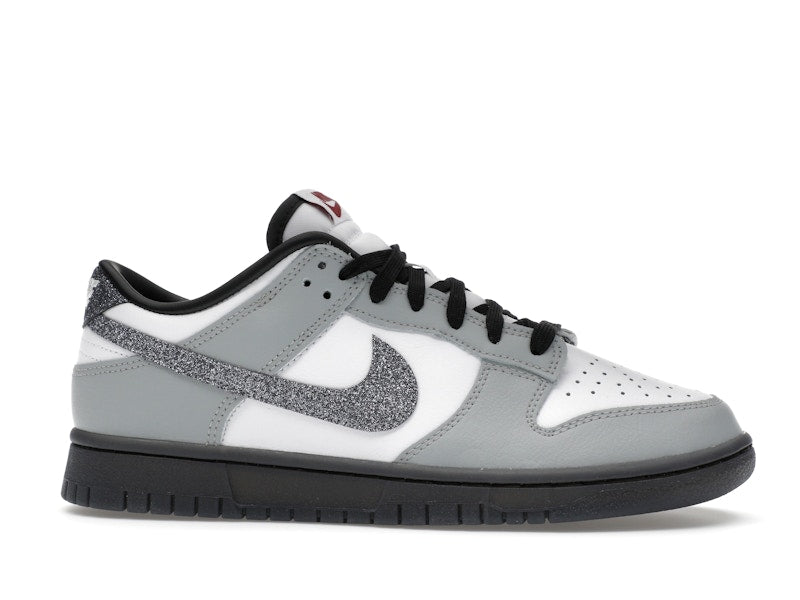 Nike Dunk Low LX Glitter Swoosh White Light Smoke Grey (Women's)