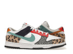 Nike Dunk Low Safari Mix (W) - White/Washed Teal/Electro Purple - DN3866-100 - 02