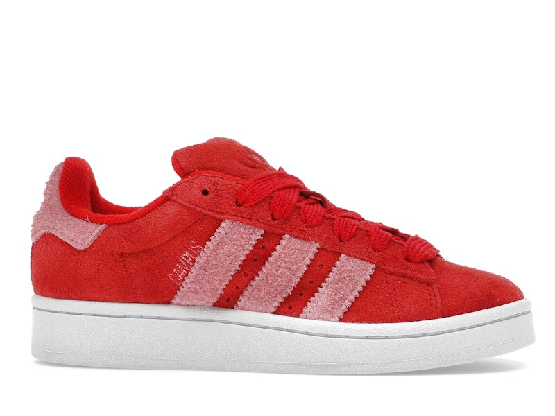 Adidas Campus 00s Better Scarlet Pink Spark Womens - Better Scarlet/Pink Spark/Cloud White - IF9637 - 02