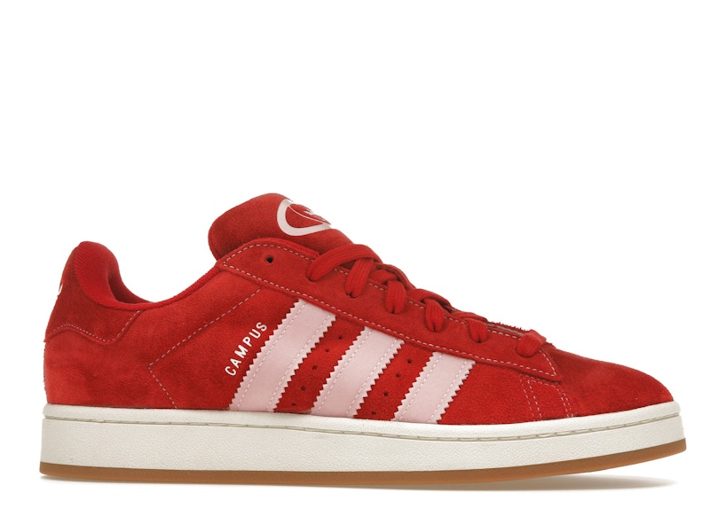 Adidas Campus 00s Better Scarlet Clear Pink - Better Scarlet/Clear Pink/Cloud White - H03477 - 02