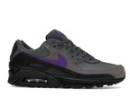 Nike Air Max 90 Iron Grey Wild Grape, vista a 360 gradi 2 di 36