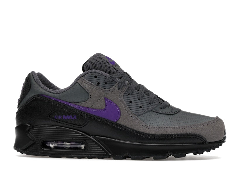 Nike Air Max 90 Iron Grey Wild Grape, vista a 360 gradi 2 di 36