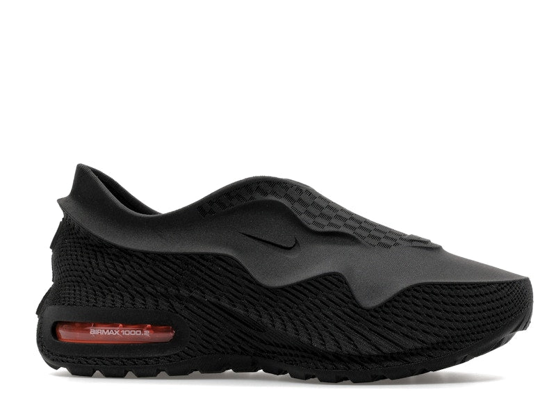 Nike Air Max 1000.2 Black Hyper Crimson, vista a 360 gradi 2 di 36