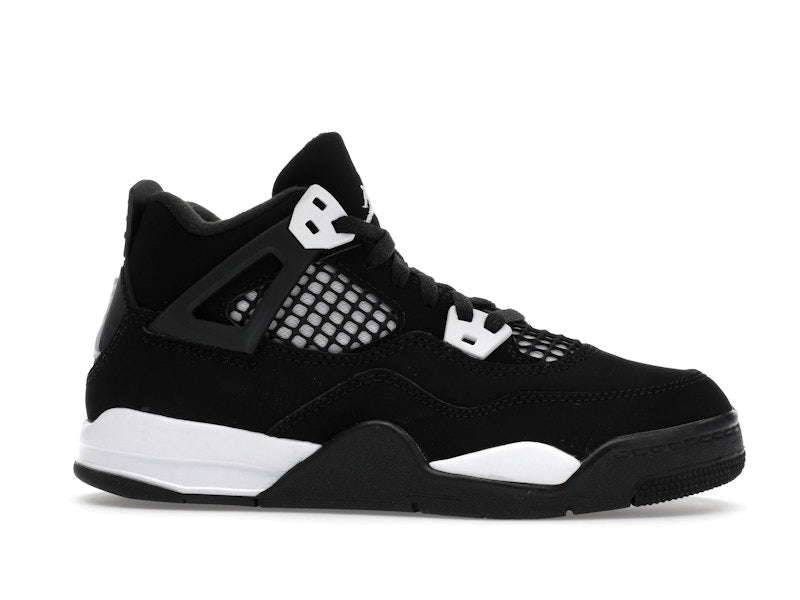 Air Jordan 4 Retro White Thunder (PS) - Black/White/Black - FV4537-001 - 02