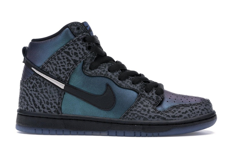 Nike Sb Dunk High Black Sheep Hornet - Black/Black-Black - BQ6827-001 - 02