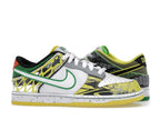 Nike Dunk Low What The Duck Away University Of Oregon Pe - White/Black/Metallic Silver/Apple Green - HV1454-100 - 02