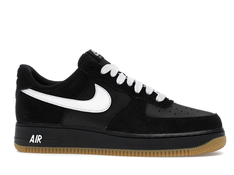 Nike Air Force 1 Low '07 LV8 Black Gum Light Brown White, vista a 360 gradi 2 di 36