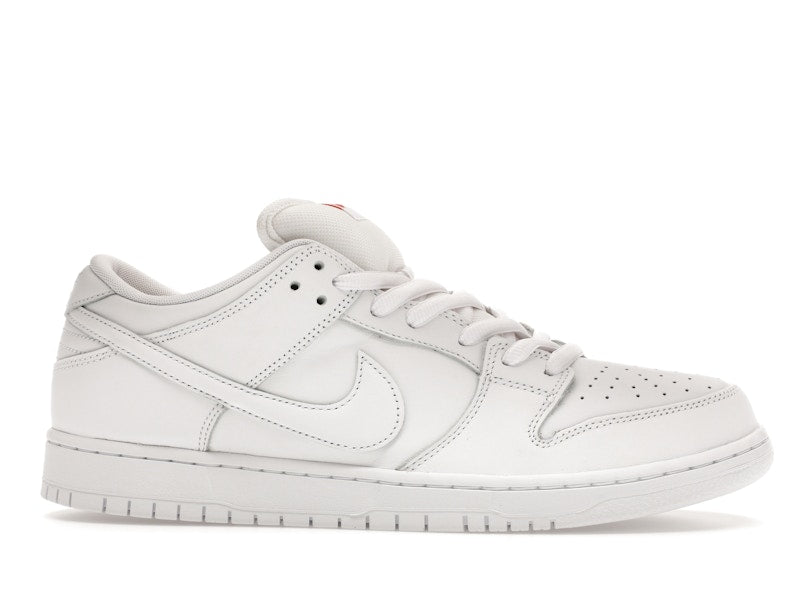 Nike Sb Dunk Low Pro Triple White - White/White/White/White - FJ1674-100 - 02