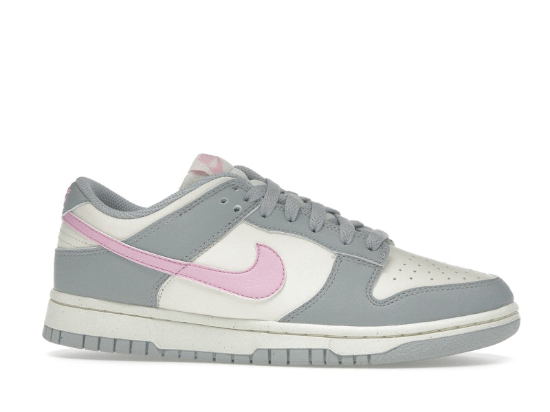 Nike Dunk Low Next Nature Light Smoke Grey Pink Rise Womens - Light Smoke Grey/Pink Rise/Pale Ivory - DD1873-002 - 02