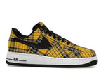 Nike Air Force 1 Low Clueless Yellow Plaid Womens - Multi-Color/Black/Yellow Ochre/White - IR5596-900 - 02