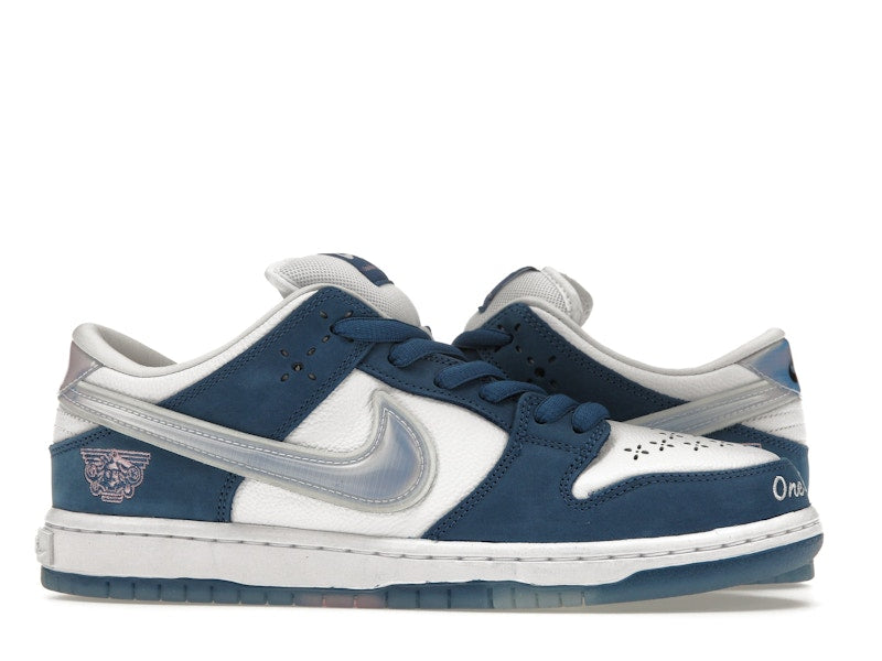 Nike SB Dunk Low Born X Raised One Block At A Time, vista a 360 gradi 2 di 36