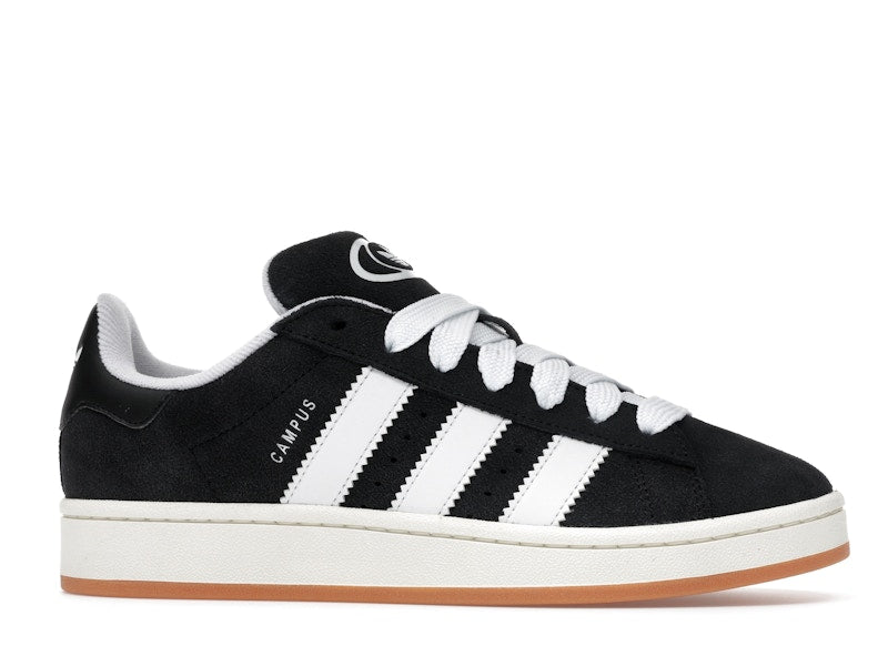 Adidas Campus 00s Black White Off White Womens - Core Black/Cloud White/Off White - JP9163 - 02
