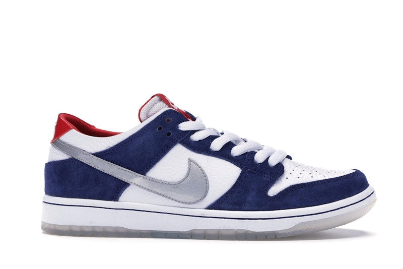 Nike Dunk Sb Low Ishod Wair Bmw - Deep Royal Blue/Metallic Silver-University Red-Metallic Silver - 839685-416 - 02