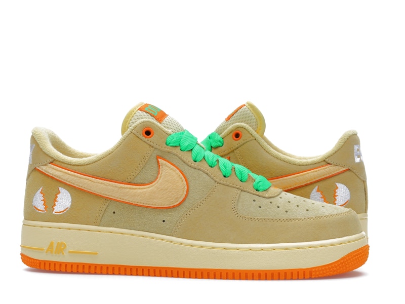 Nike Air Force 1 Low Ducks Of A Feather University Of Oregon Duck Or Egg - Yellow/Topaz Gold/Bright Ceramic - IU7612-700 - 02