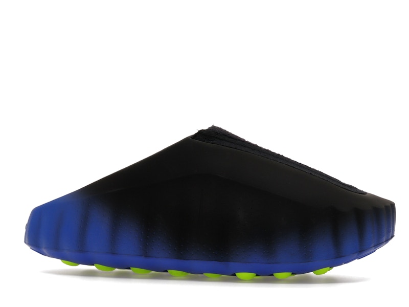 Nike Mind 001 Flyknit Slide Hyper Royal Black, vista a 360 gradi 2 di 36