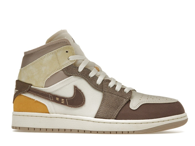 Air Air Jordan 1 Mid Se Craft Taupe Haze - Sail/Taupe Haze/Fossil Stone/Celestial Gold/Muslin - DM9652-102 - 02