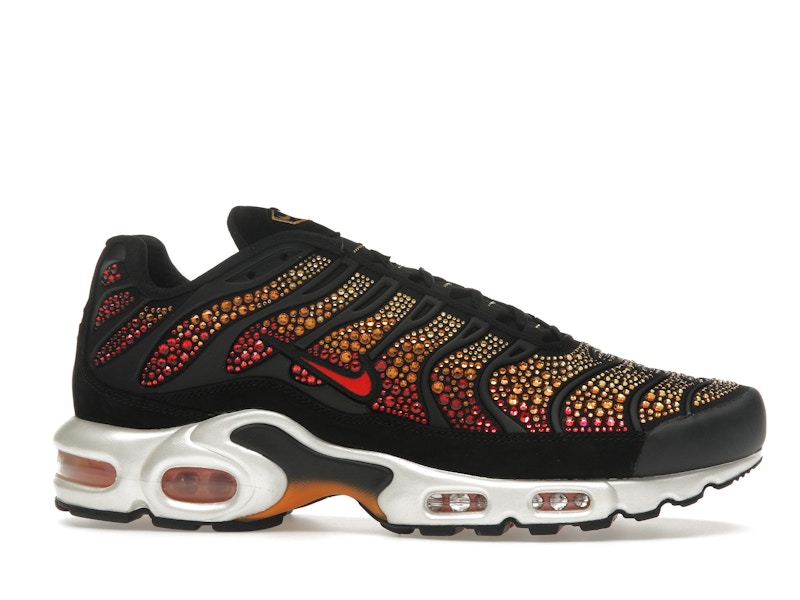 Nike Air Max Plus Swarovski Sunset Womens - Black/Fire Red/Pimento/Bright Ceramic/Saturn Gold - FZ9042-001 - 02