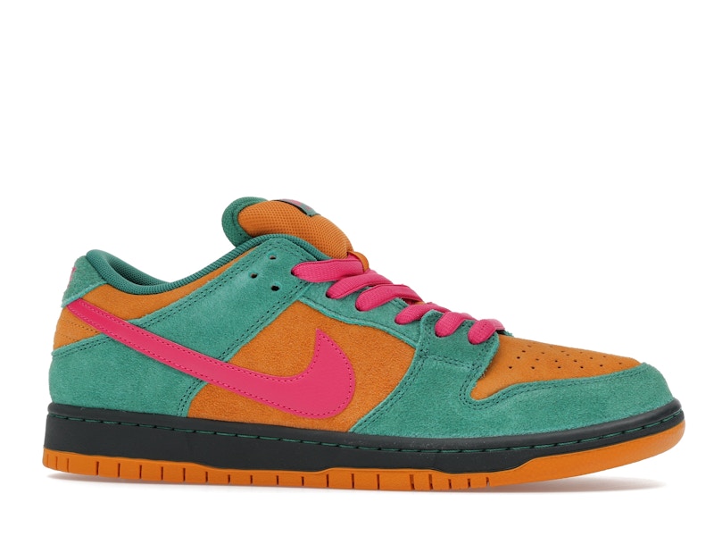 Nike Sb Dunk Low Pro Green Noise Watermelon - Green Noise/Watermelon/Light Curry/Off Noir - HQ1625-301 - 02