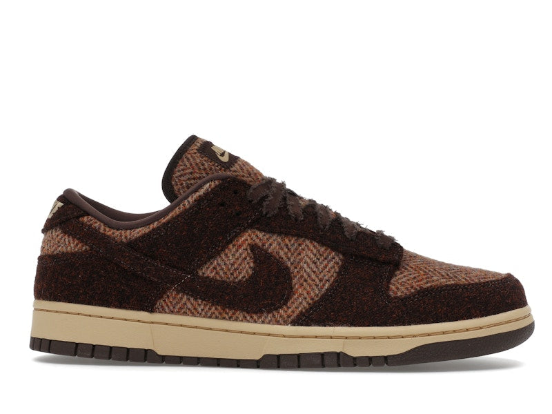 Nike Dunk Low Harris Tweed Sesame Womens - Sesame/Violet Mist/Baroque Brown - IO0052-200 - 02