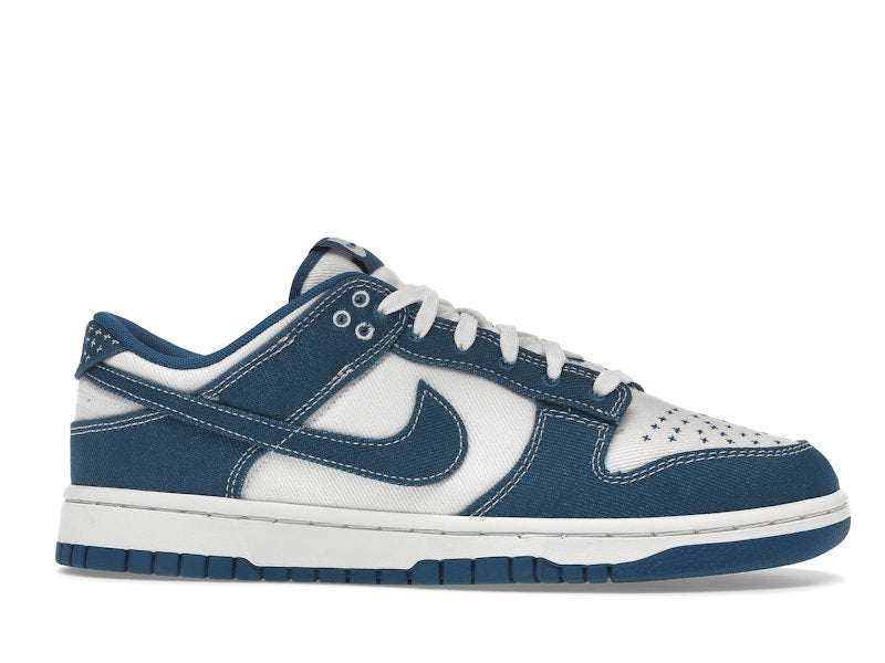 Nike Dunk Low Industrial Blue Sashiko - Summit White/Industrial Blue - DV0834-101 - 02