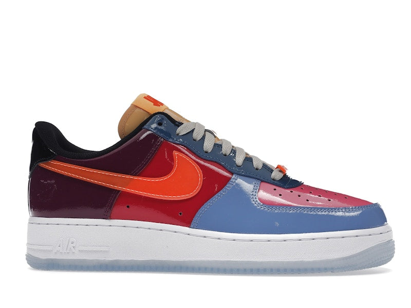 Nike Air Force 1 Low Undefeated Multi Patent - Polar/Total Orange-Multi-Color - DV5255-400 - 02