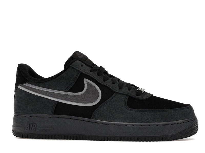 Nike Air Force 1 Low 07 Lv8 Black Smoke Grey - Black/Smoke Grey/Dark Smoke Grey - IB6842-002 - 02