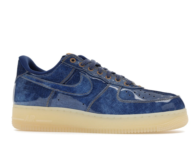 Nike Air Force 1 Low Patent Denim - Coastal Blue/Natural/Flax/Coastal Blue - IM5757-400 - 02