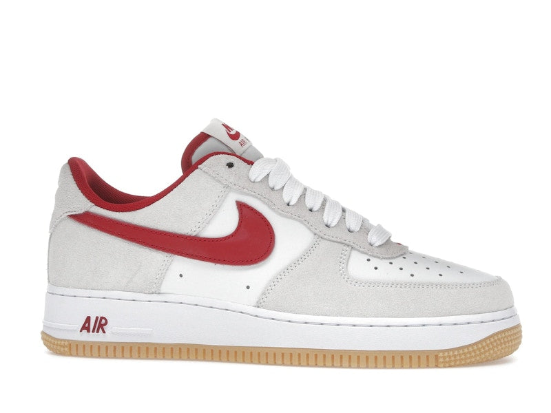 Nike Air Force 1 Low '07 LV8 Summit White Varsity Red Gum