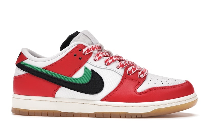 Nike SB Dunk Low Frame Skate Habibi - White/Black-Green-Red-Gum - CT2550-600 - 02