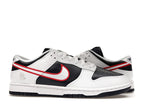 Nike Dunk Low Houston Comets Four Peat Womens - White/Obsidian/Wolf Grey/University Red - DZ2780-100 - 02