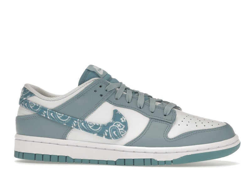 Nike Dunk Low Blue Paisley (W) - White/Worn Blue-White - DH4401-101 - 02