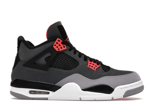 Air Jordan 4 Retro Infrared - Dark Grey/Infrared 23-Black-Cement Grey - DH6927-061 - 02