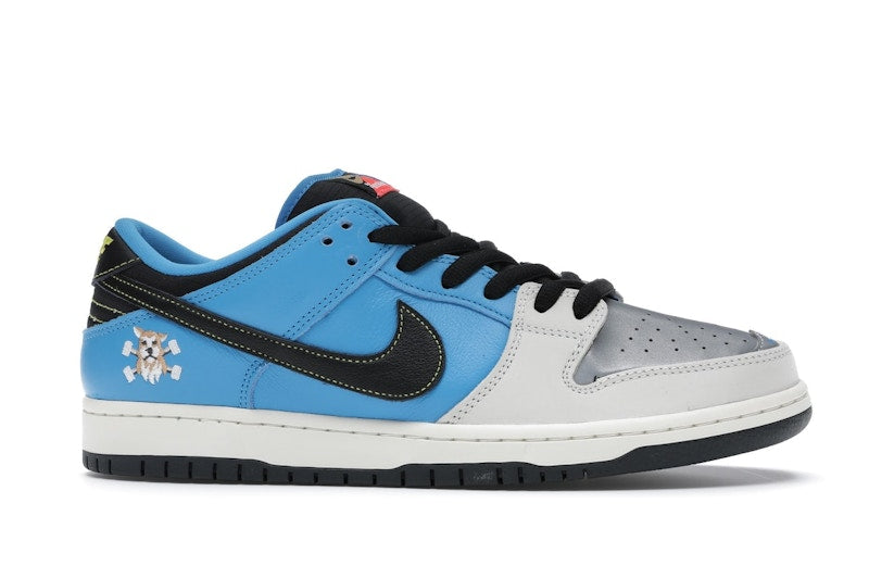 Nike SB Dunk Low Instant Skateboards - Blue Hero/Pale Ivory/Black - CZ5128-400 - 02