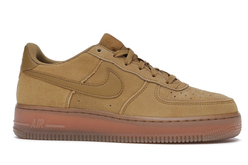 Nike Air Force 1 Low Wheat 2019 (GS) - Wheat/Gum Light Brown-Wheat - BQ5485-700 - 02