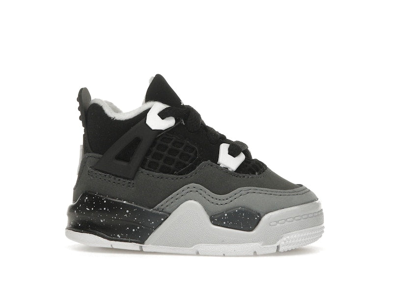 Air Jordan 4 Retro Fear 2024 (TD) - Black/White/Anthracite/Black/Pure Platinum - FV4538-002 - 02