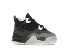 Air Jordan 4 Retro Fear 2024 (TD) - Black/White/Anthracite/Black/Pure Platinum - FV4538-002 - 02