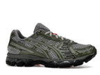 Asics Gel Kayano 121 Up There - Olive Green/Grey/Red - 1203A869-021 - 02