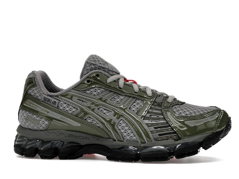 Asics Gel Kayano 121 Up There - Olive Green/Grey/Red - 1203A869-021 - 02