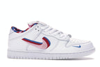 Nike Sb Dunk Low Parra - White/Red-Pink - CN4504-100 - 02