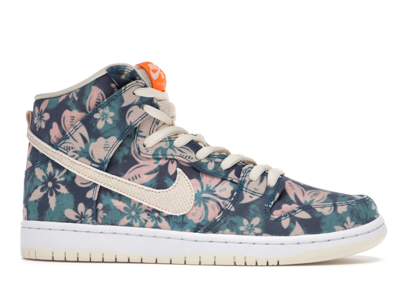 Nike SB Dunk High Hawaii - Sail/Blue-Green Aqua - CZ2232-300 - 02