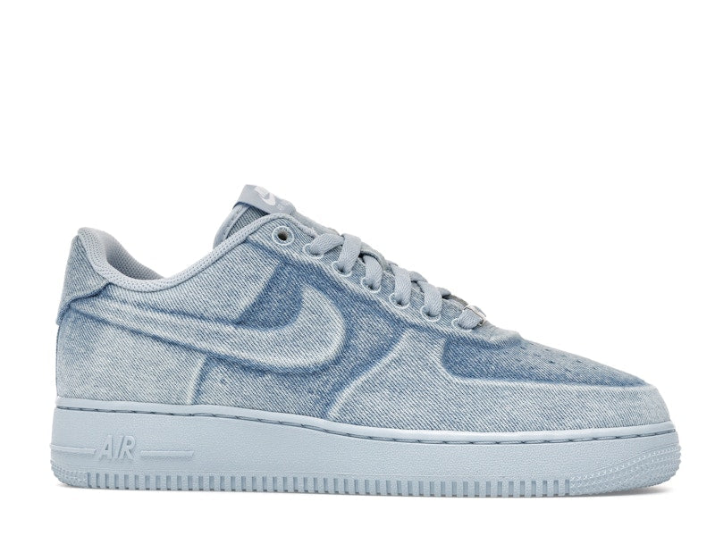 Nike Air Force 1 Low Ja Morant Denim Light Armory Blue - Light Armory Blue/White/Metallic Silver - IQ9773-400 - 02