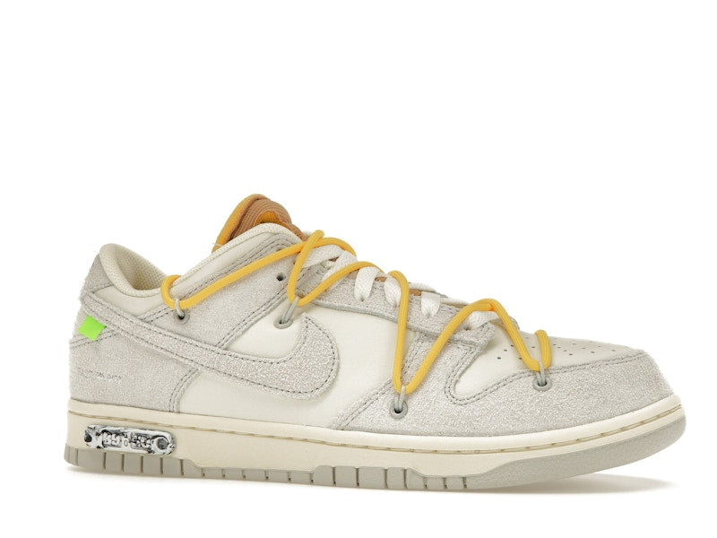 Nike Dunk Low Off White Lot 39 - Sail/Neutral Grey-Amarillo - DJ0950-109 - 03