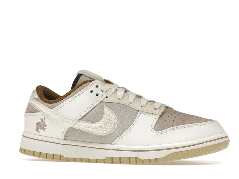 Nike Dunk Low Retro Prm Year Of The Rabbit Mocha Brown - Fossil Stone/Coconut Milk-Sail-Light Bone-Sesame - FD4203-211 - 03