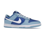Nike Dunk Low Retro QS Flash White Argon Blue Flash