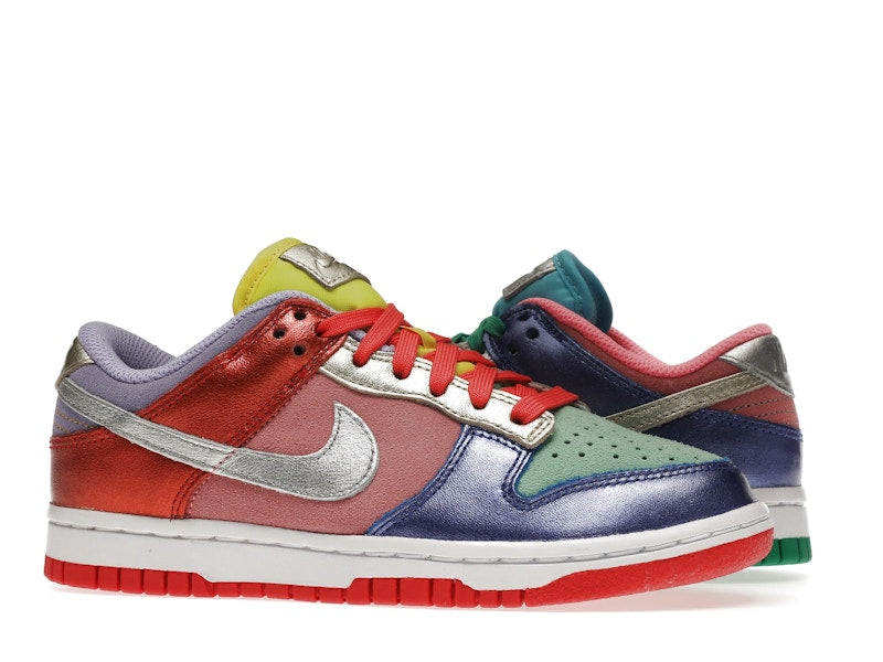 Nike Dunk Low Sunset Pulse (W) - Sunset Pulse/Silver-Purple Pulse - DN0855-600 / DD1872-600 - 03