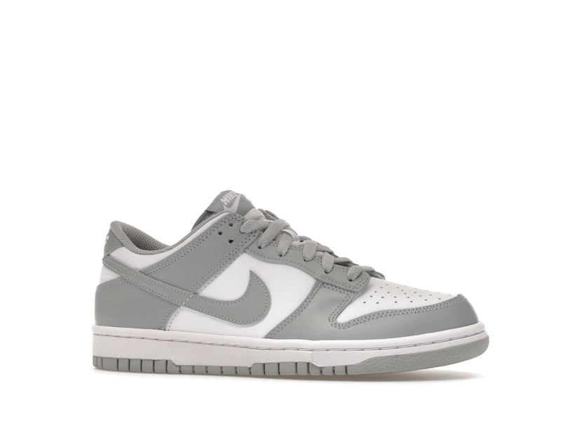 Nike Dunk Low White Light Smoke Grey (GS), vista a 360 gradi 3 di 36