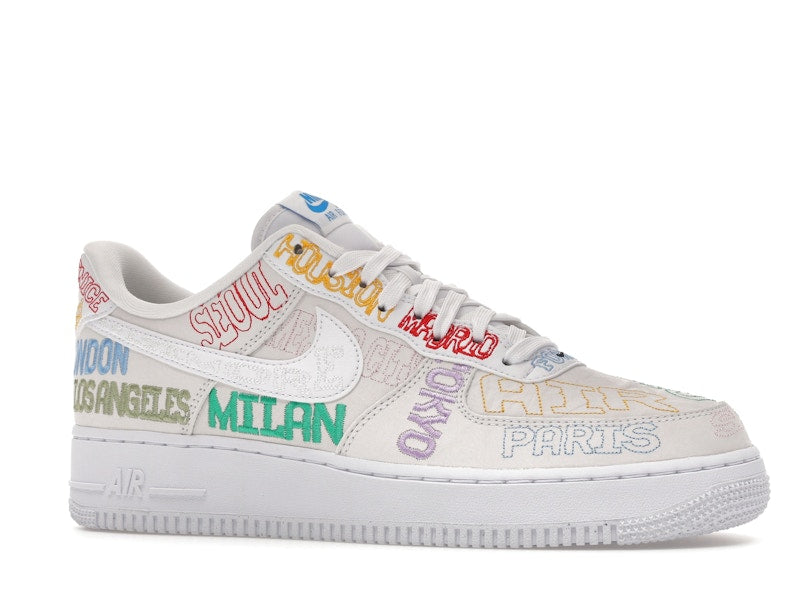Nike Air Force 1 Low World Tour White - White/White - II1549-100 - 03